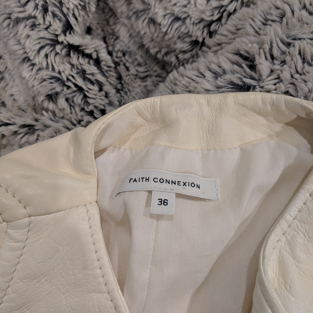 White Leather Jacket - image 3